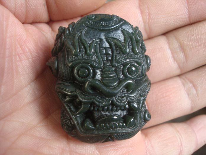 和田青玉火眼金星皮带扣_在线拍卖_在线拍卖