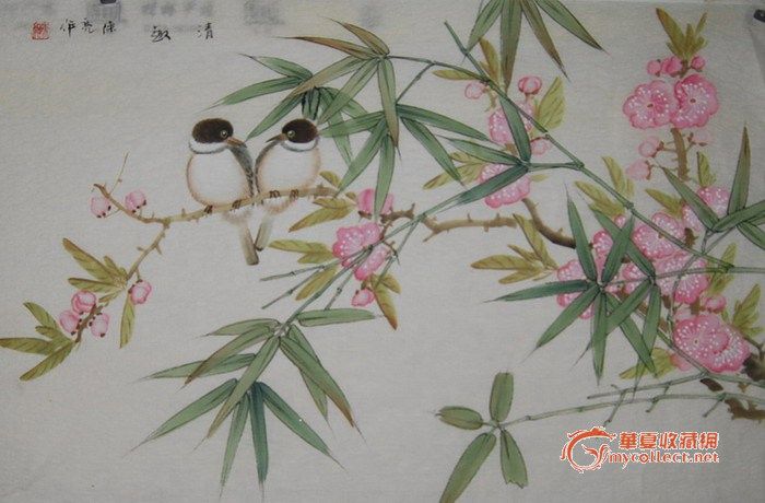 小写意花鸟画图1-在线竞价-图片|图库|价格