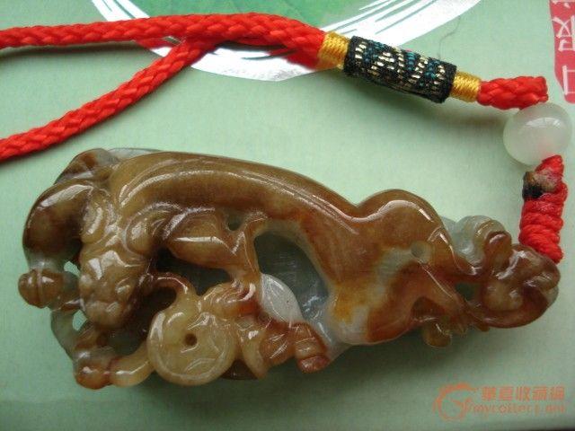 精品A货黄翡 虫离龙 送证书!_在线拍卖_在线拍