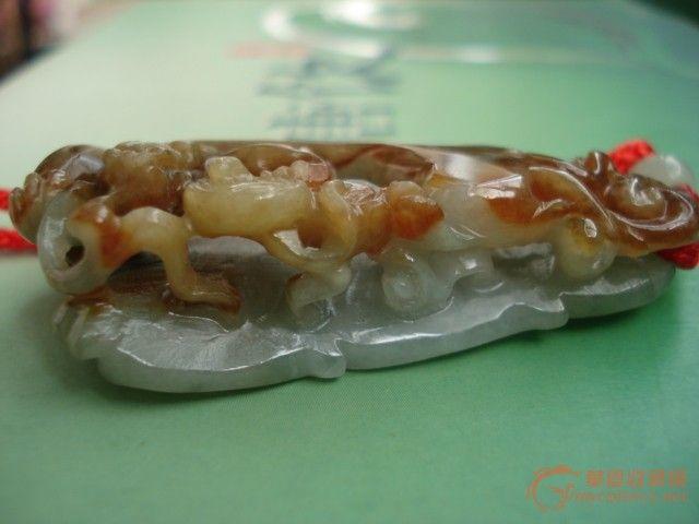 精品A货黄翡 虫离龙 送证书!_在线拍卖_在线拍