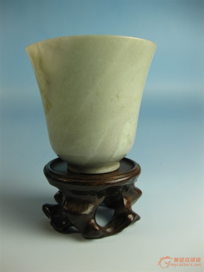 清代 玉杯