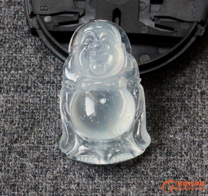 典藏:收藏级玻璃种木拿站佛(大件厚庄)_在线拍