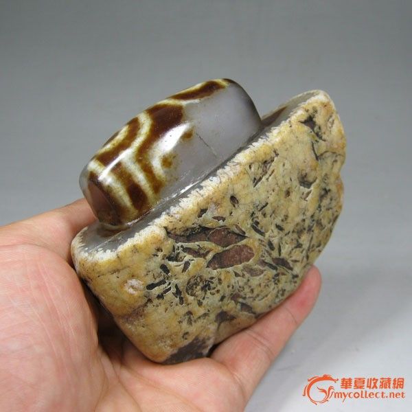 天然玛瑙原石天珠_在线拍卖网_艺术品拍卖_古玩拍卖_华夏收藏网