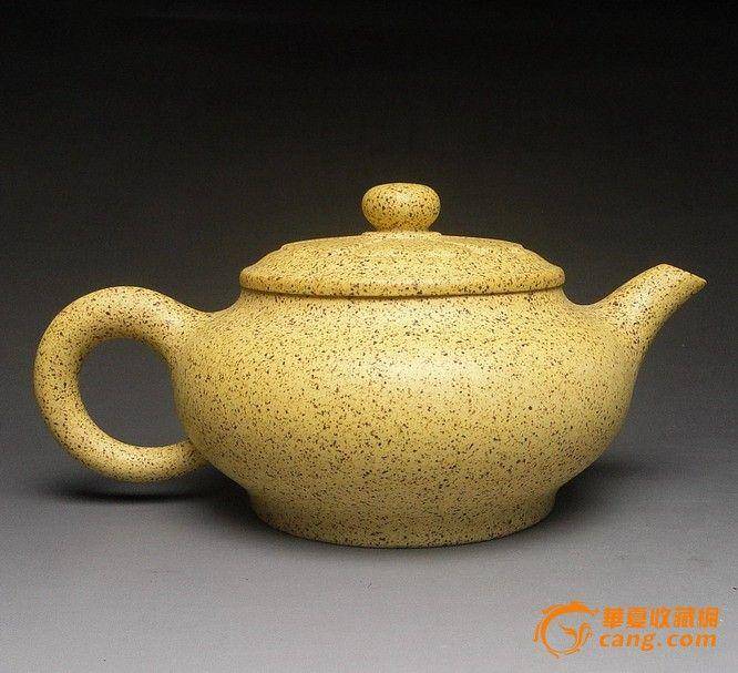 高级工艺美术师蒋亚琴手制.极品金黄芝麻段泥【仿古壶】 图2