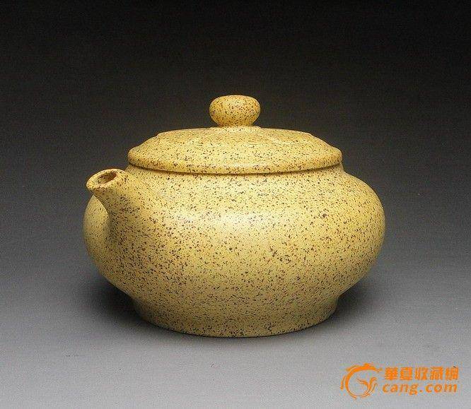 高级工艺美术师蒋亚琴手制.极品金黄芝麻段泥【仿古壶】 图3