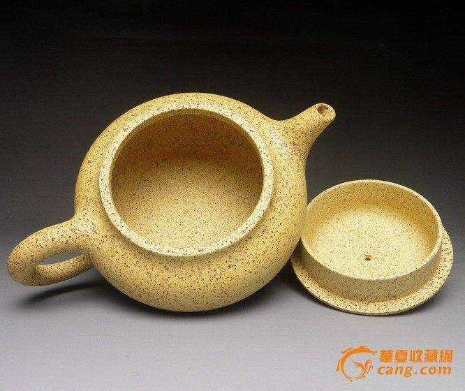 高级工艺美术师蒋亚琴手制.极品金黄芝麻段泥【仿古壶】 图6