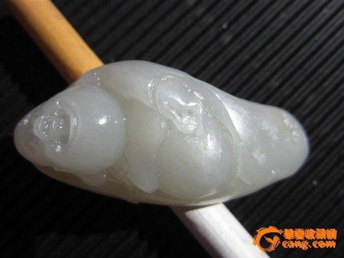 和田白玉籽料挂件图3