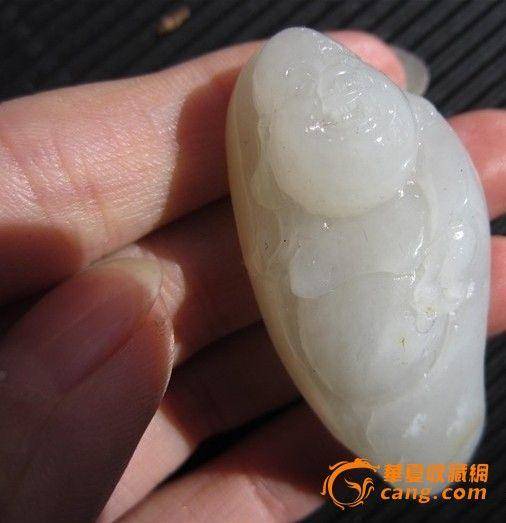 和田白玉籽料挂件图4