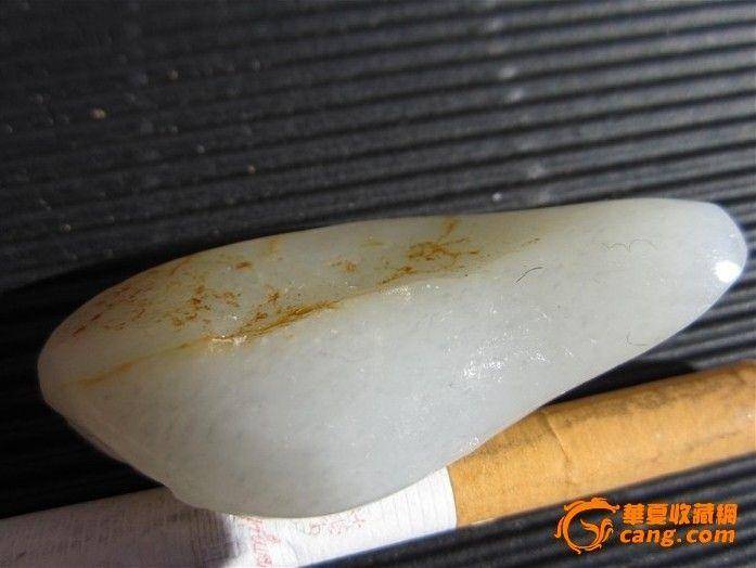和田白玉籽料挂件图6