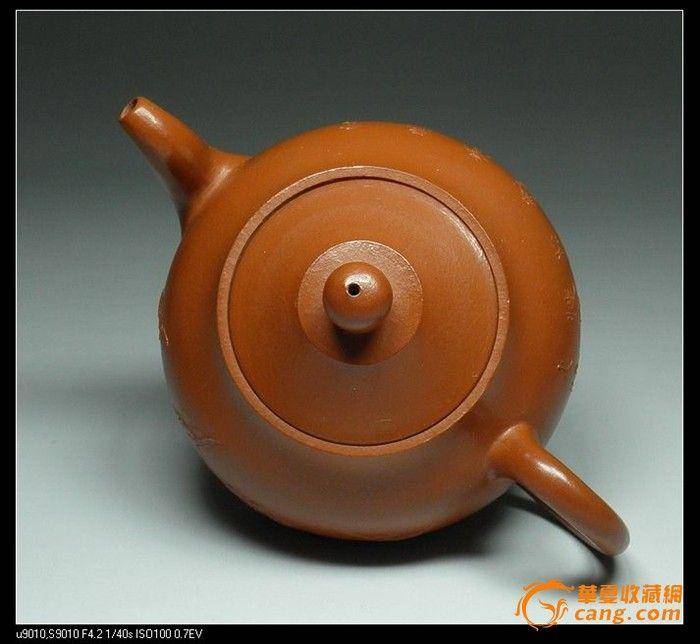 精品紫砂壶 全手工浮雕 纯正老朱泥 飞翔220c图4