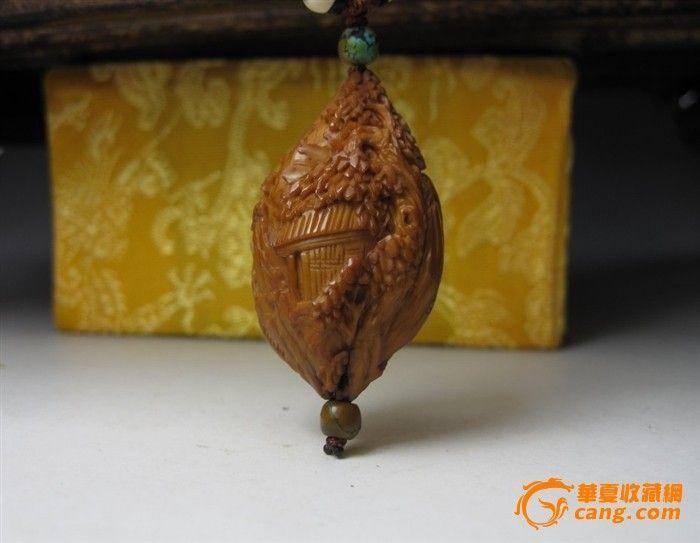 (四花大籽)核雕大师周建明作品·孔子周游图8