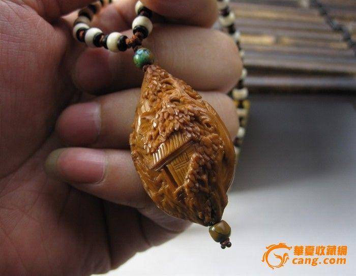 (四花大籽)核雕大师周建明作品·孔子周游图9