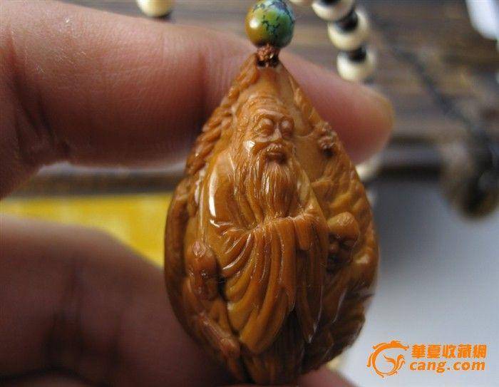 (四花大籽)核雕大师周建明作品·孔子周游图10