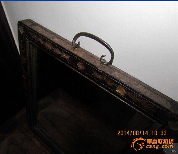 红木典范 晚清挂镜 【镶貝挂镜 超值分享】图3
