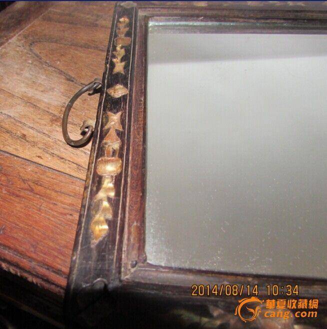 红木典范 晚清挂镜 【镶貝挂镜 超值分享】图8