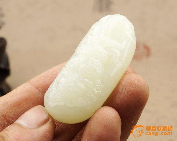 49克孤品藏品和田玉 鬼斧神工 斩妖驱魔 避邪生