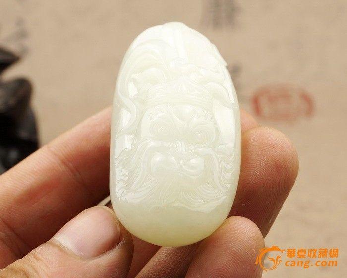49克孤品藏品和田玉 鬼斧神工 斩妖驱魔 避邪生