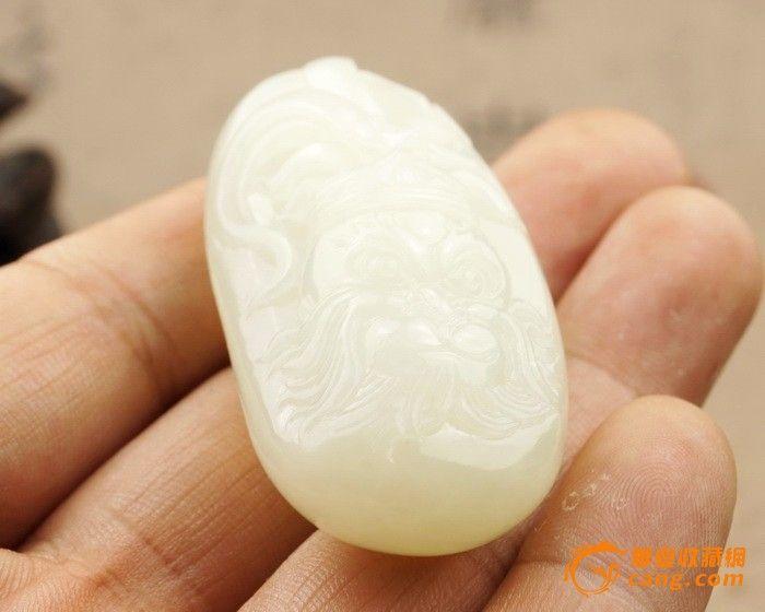 49克孤品藏品和田玉 鬼斧神工 斩妖驱魔 避邪生