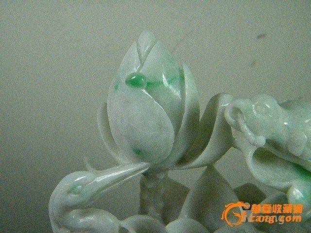 【首日压轴】天然A货翡翠摆件一路连科图5