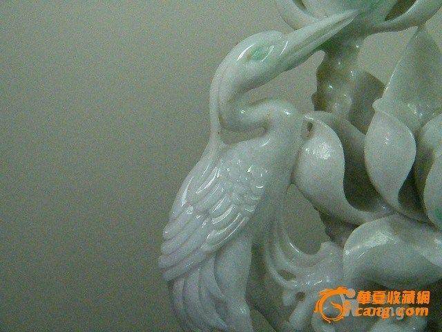 【首日压轴】天然A货翡翠摆件一路连科图12