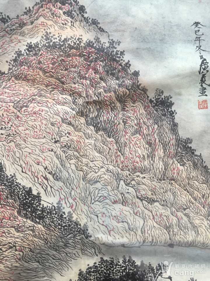 名家丁广义细笔山水 - 当代水墨 - 字画 - 华夏收藏网