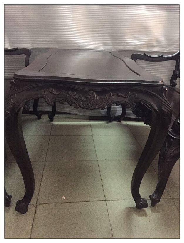 海派精雕九件套楠木家具【欢聚一堂】图8