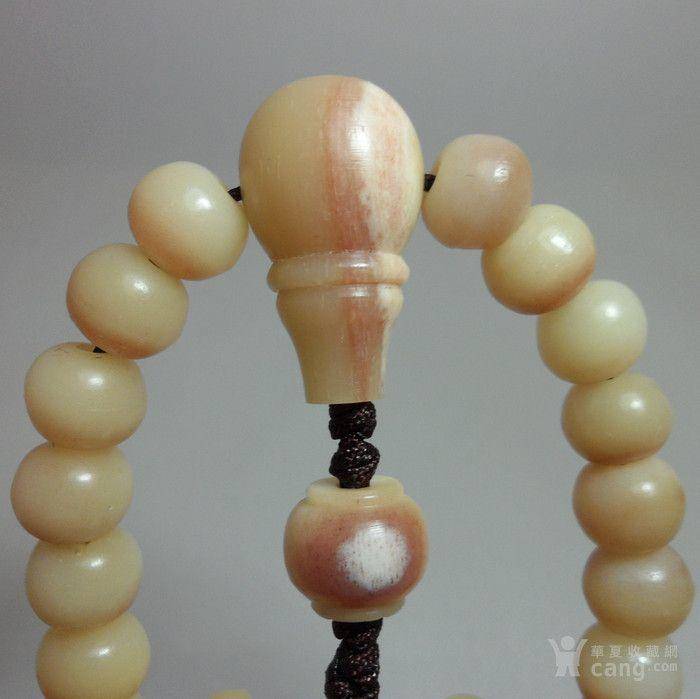 【HU】天然稀有珍贵材质大MAO骨108佛珠!油润素面厚装大牌挂件!图11