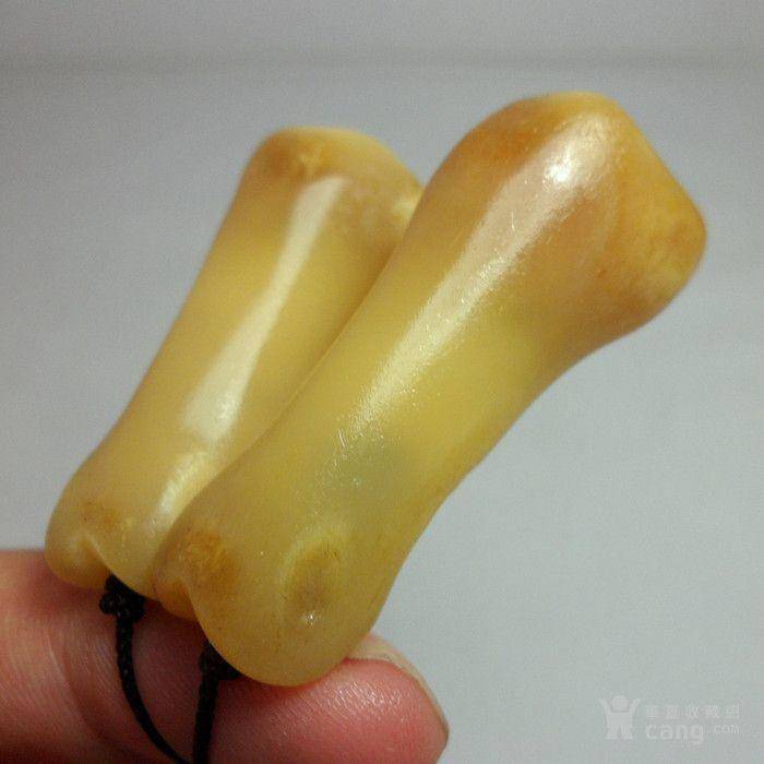 【HU】天然珍贵稀有材质大MAO骨辟邪佛珠手串!王者指骨坠饰!图11