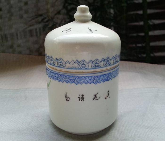 景德镇陶瓷 景德镇十大瓷厂厂货 全手工彩绘花有清香图温酒壶图3