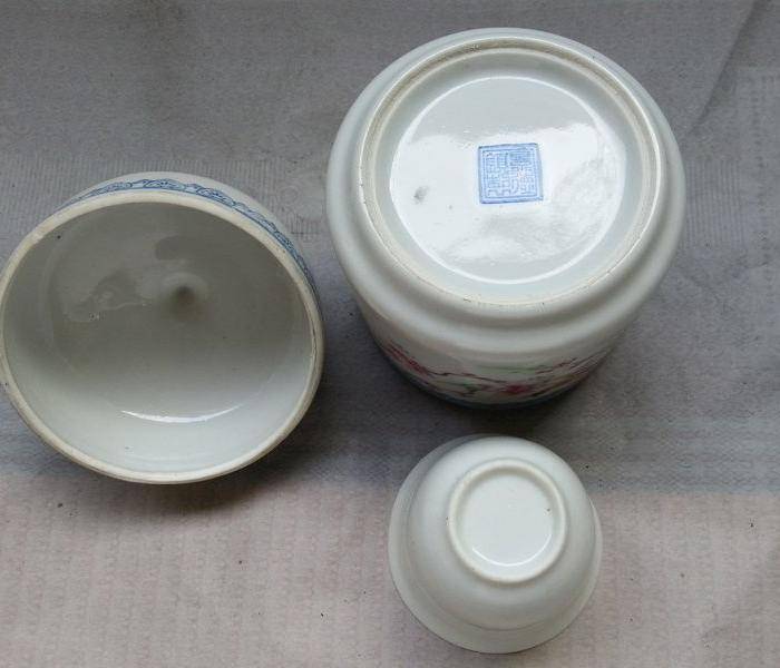 景德镇陶瓷 景德镇十大瓷厂厂货 全手工彩绘花有清香图温酒壶图5
