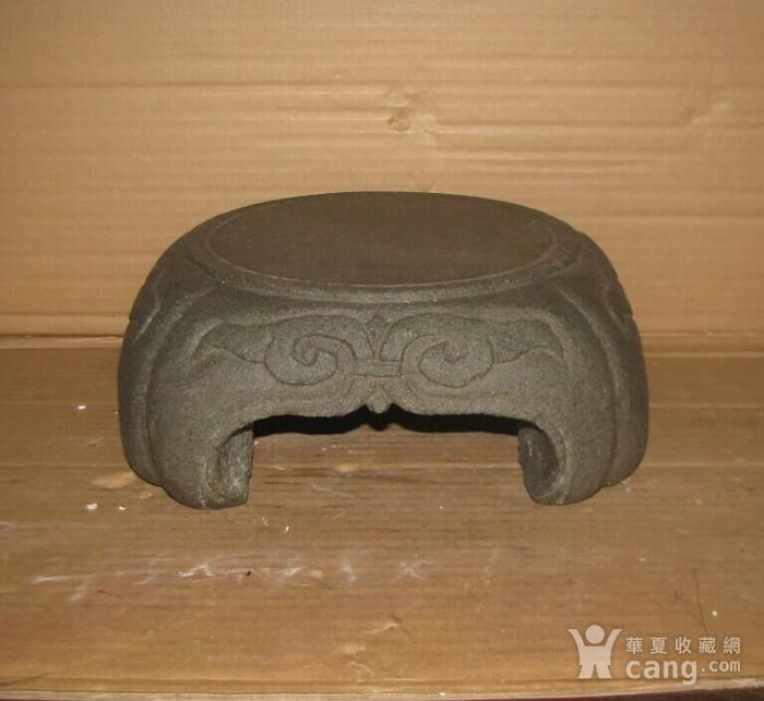 造型漂亮青石雕刻石底座