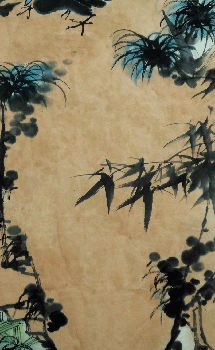 保真手绘名家潘天寿先生花鸟国画精品佳作!!图3