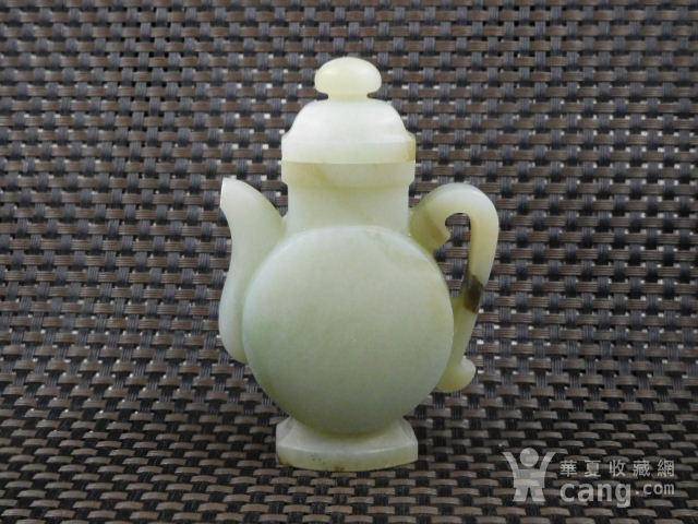 回流佳藏 新疆和田玉玉壶图3
