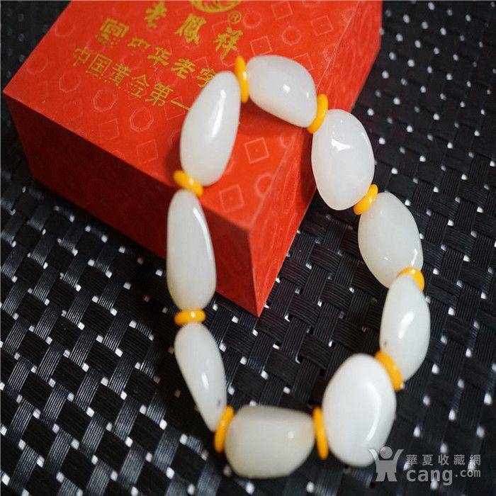 收藏佳品-52.4克和田玉一级白玉手钏!图2