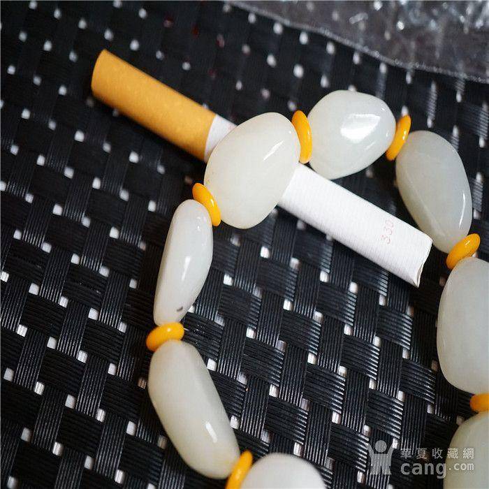 收藏佳品-52.4克和田玉一级白玉手钏!图4