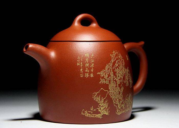 周超 原矿朱泥 秦权壶图3