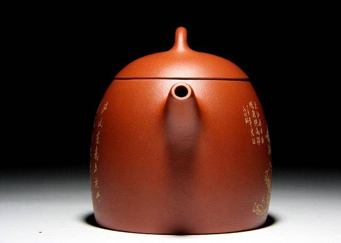 周超 原矿朱泥 秦权壶图4