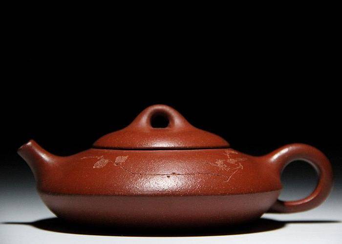 范鹏轩粗砂朱泥扁圆壶图5
