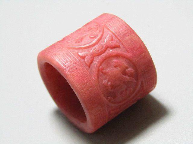 祥瑞 回纹 仿古扳指图4