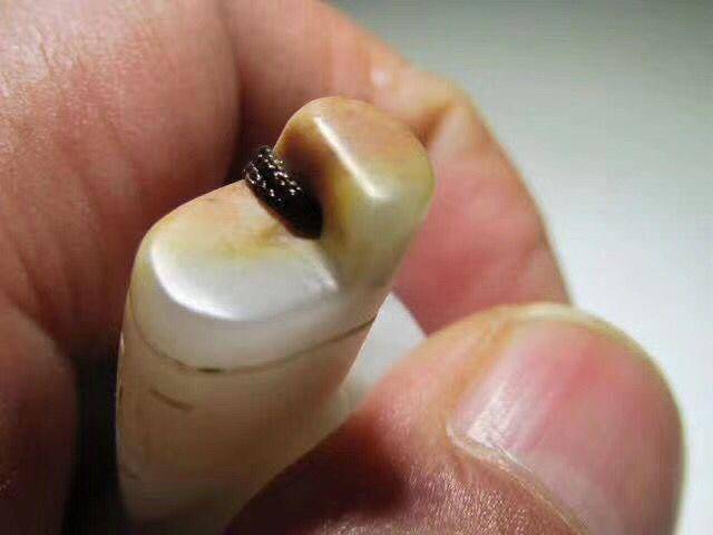 和田玉 近一级白 籽玉 翁仲 挂坠图4