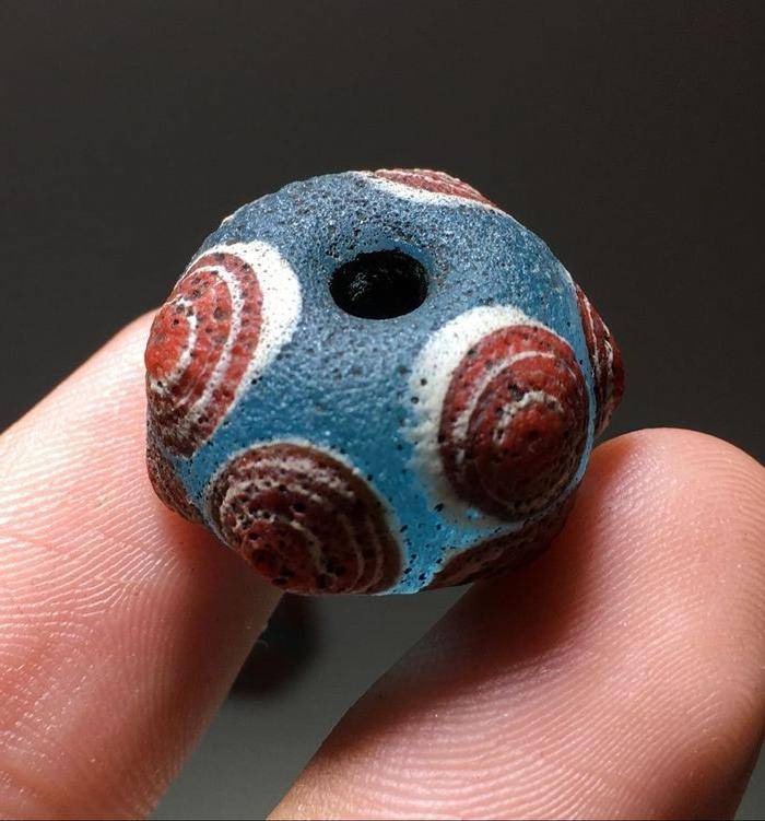 蜻蜓眼 琉璃珠子 手工制作 工艺 十分图6