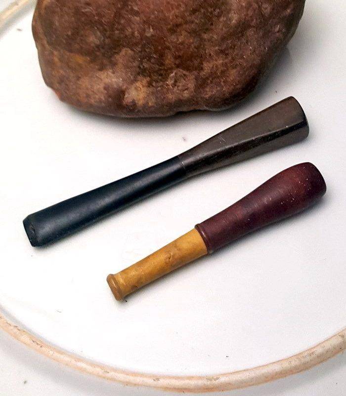 精品 老木烟嘴两支图2