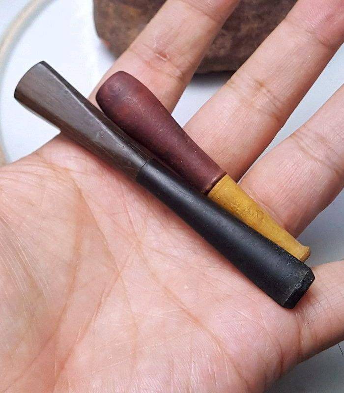 精品 老木烟嘴两支图4