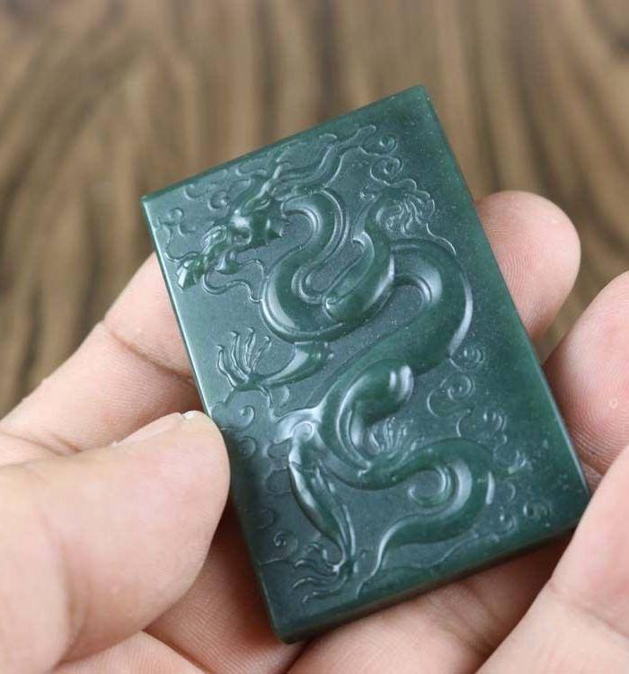 和田玉精雕 龙腾盛世 牌子,有权威鉴定证书!超低一口价!图4