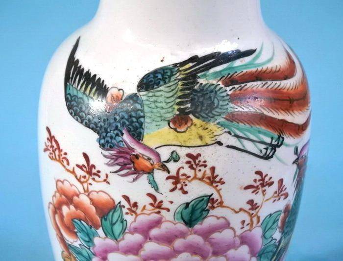 老厂货, 双凤牡丹 花瓶图10