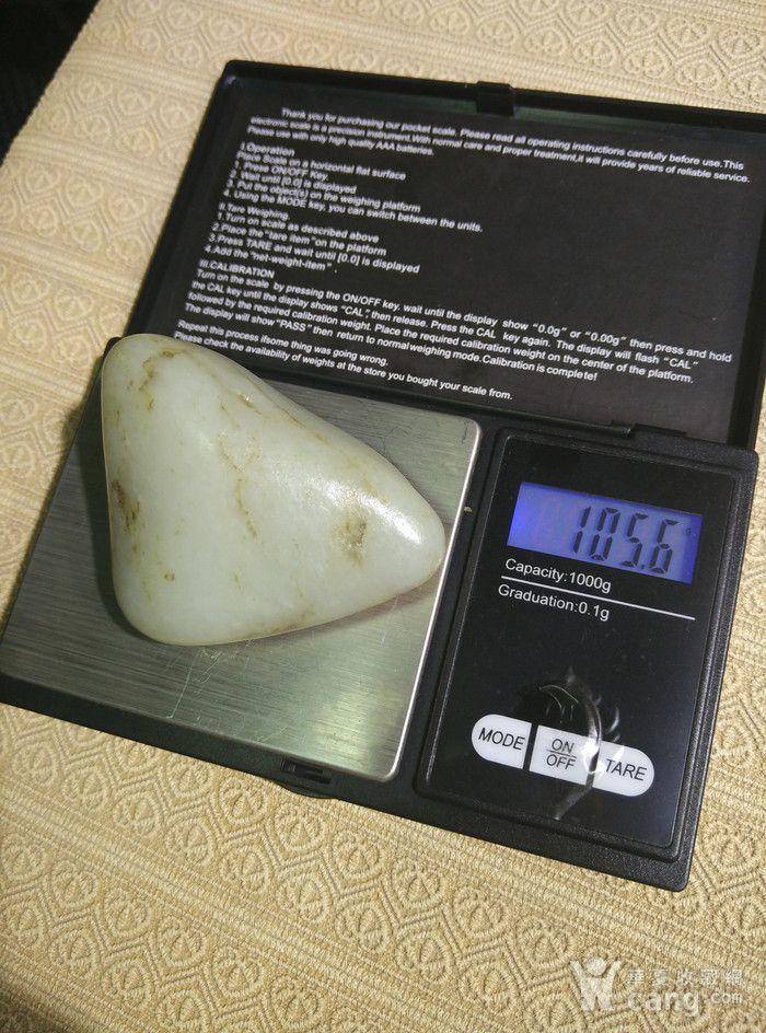 高密细腻油润新疆和田籽料 正宗新疆和田原生态愿皮原籽,,图5