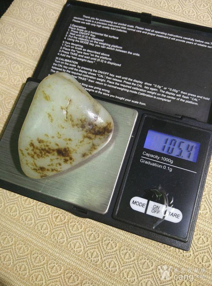高密细腻油润新疆和田籽料 正宗新疆和田原生态愿皮原籽,,图6