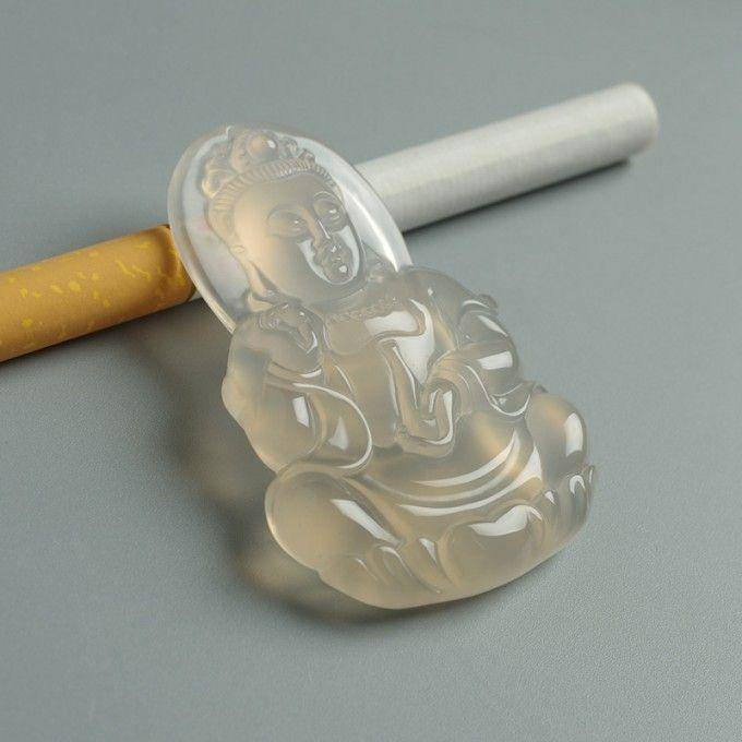 净瓶观音冰彩玉髓吊坠 7HY01图4