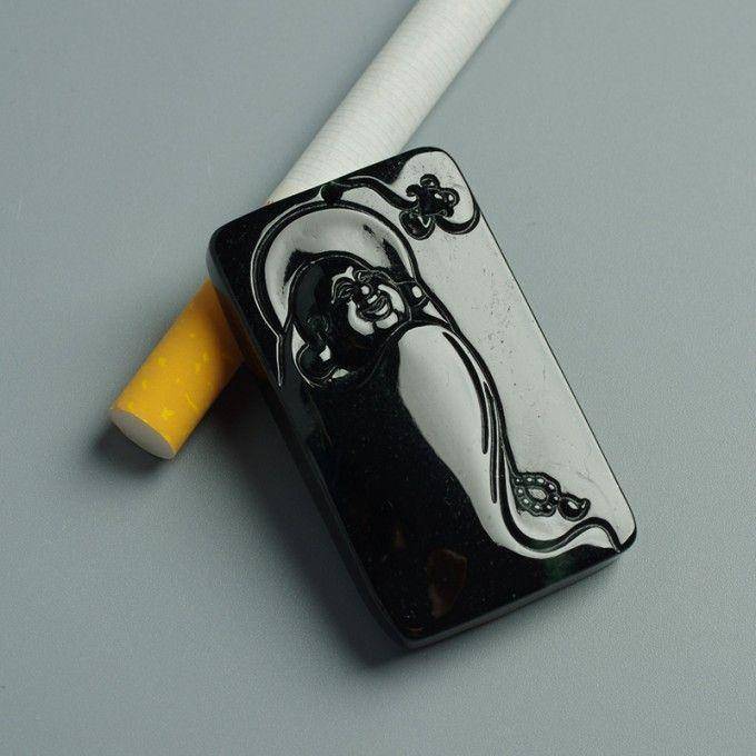 笑佛墨翠方牌 10HV03图6
