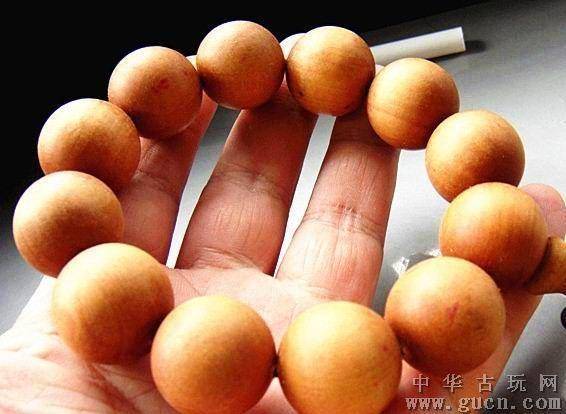 老山檀香佛珠手图2